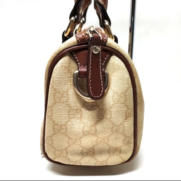 Gucci beige monogram Boston bag - Picture 2 of 8